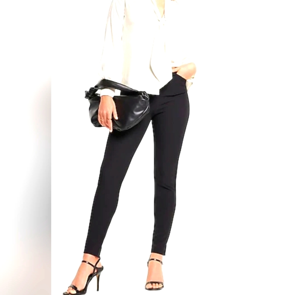Michael Kors Chocolate Brown Pants  with Gold Button